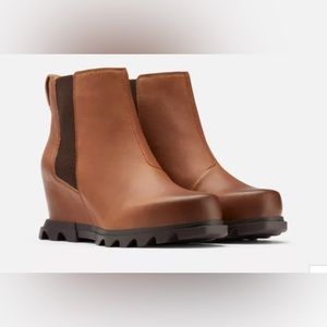 NWT SOREL WOMEN'S JOAN OF ARCTIC WEDGE III CHELSEA BOOTIE